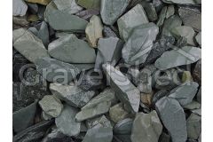 Green Welsh Slate Chippings 20mm Category Small