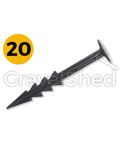 Single Weed Membrane Peg Small