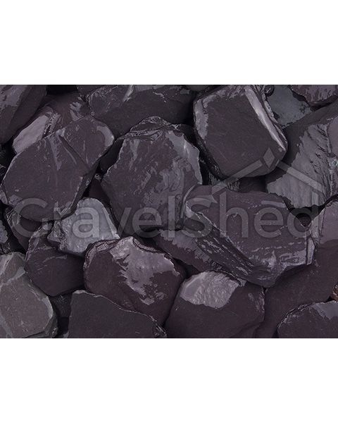 Blue Welsh Slate Chippings 40mm Category Small