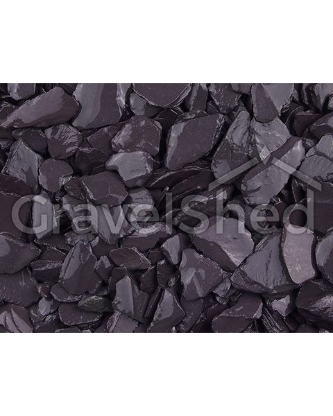 Blue Welsh Slate Chippings 20mm Category Small
