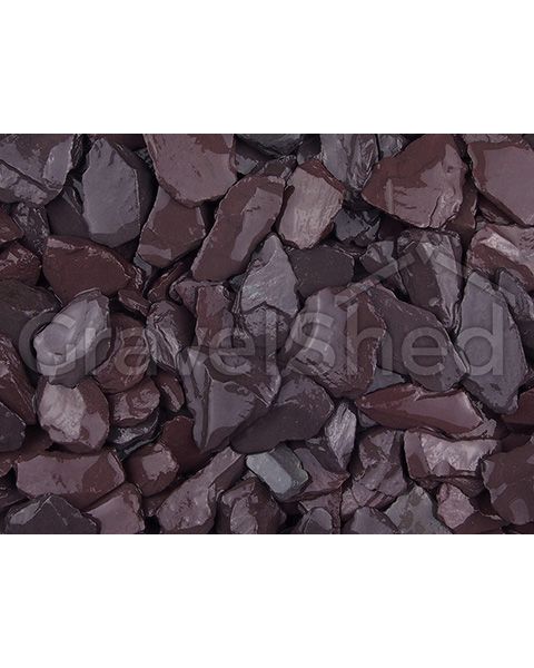 Plum Welsh Slate Chippings 20mm Category Small