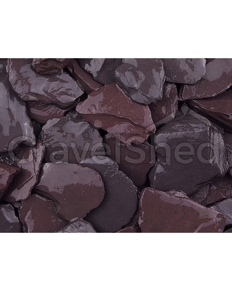 Plum Welsh Slate Chippings 40mm Category Small
